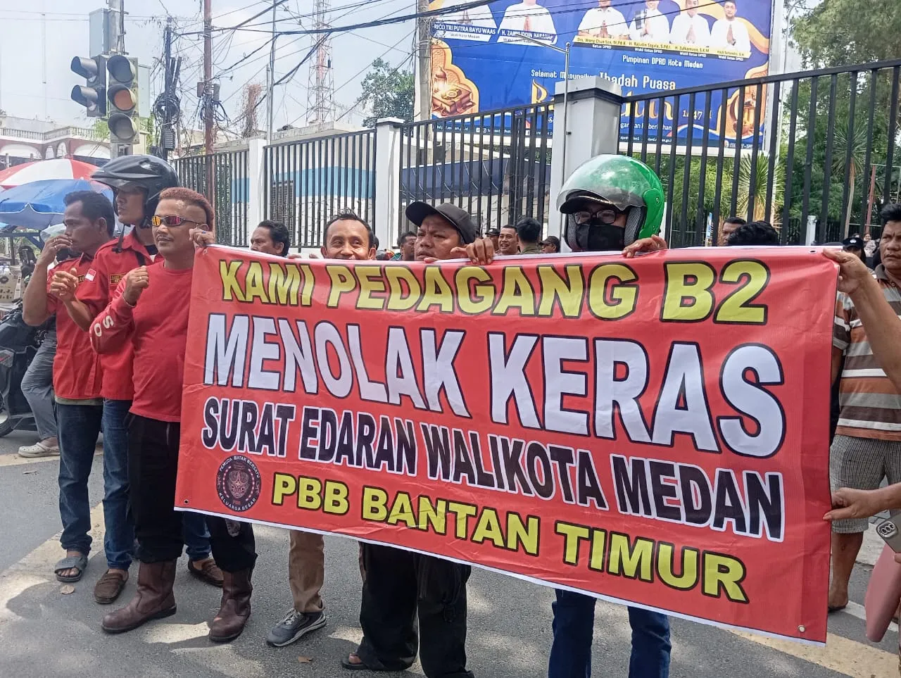 Ribuan Massa dari Berbagai Elemen Aksi Demo, Minta Walikota Medan Cabut Surat Edaran