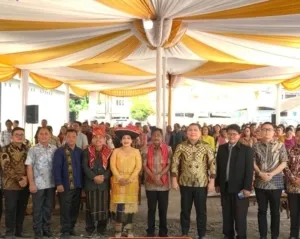 Peresmian Rumah Dinas Pendeta GBKP Klasis Binjai-Langkat, Wali Kota Tekankan Nilai Kebersamaan