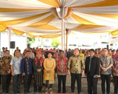 Peresmian Rumah Dinas Pendeta GBKP Klasis Binjai-Langkat, Wali Kota Tekankan Nilai Kebersamaan