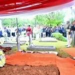 Presiden Prabowo Pimpin Upacara Pemakaman Try Sutrisno