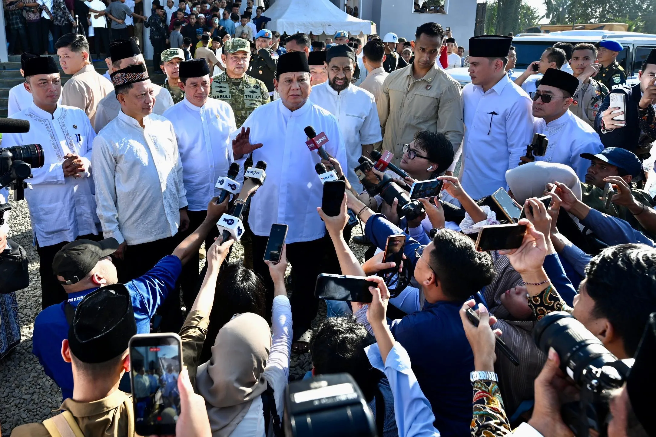 Presiden Prabowo Tinjau Pemulihan Pascabanjir Aceh Tamiang