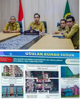 Medan akan Memiliki Rumah Susun di Kawasan Seruwai Medan Labuhan