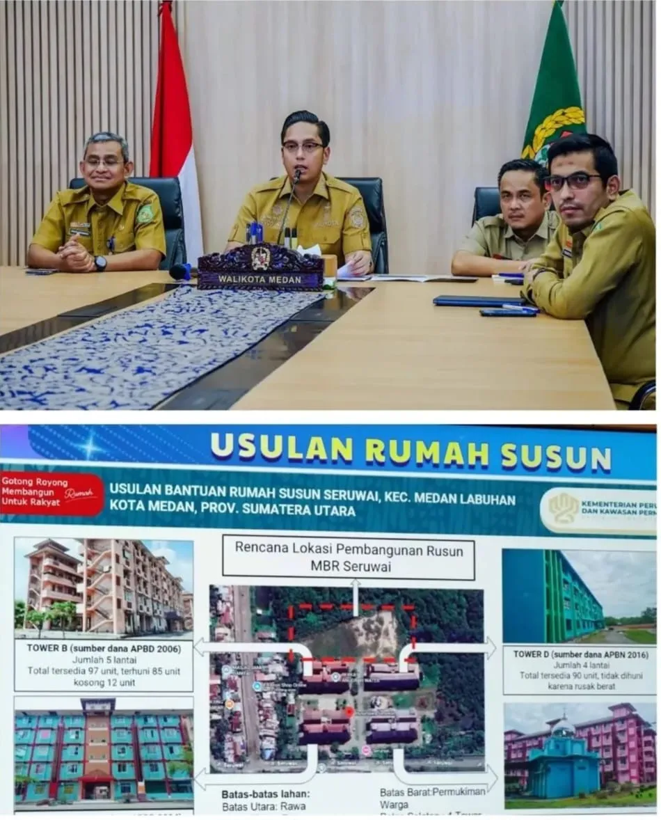 Medan akan Memiliki Rumah Susun di Kawasan Seruwai Medan Labuhan