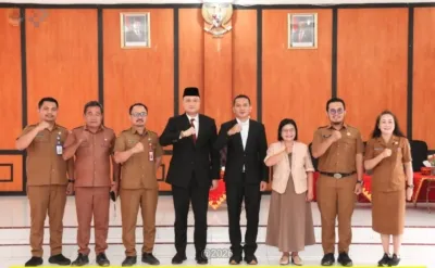 Sekda Gunungsitoli lantik Jabatan PNS Dinas Kesehatan