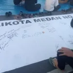 Aliansi Umat Islam Kota Medan Tanda Tangani Petisi Dukungan SE Wali Kota
