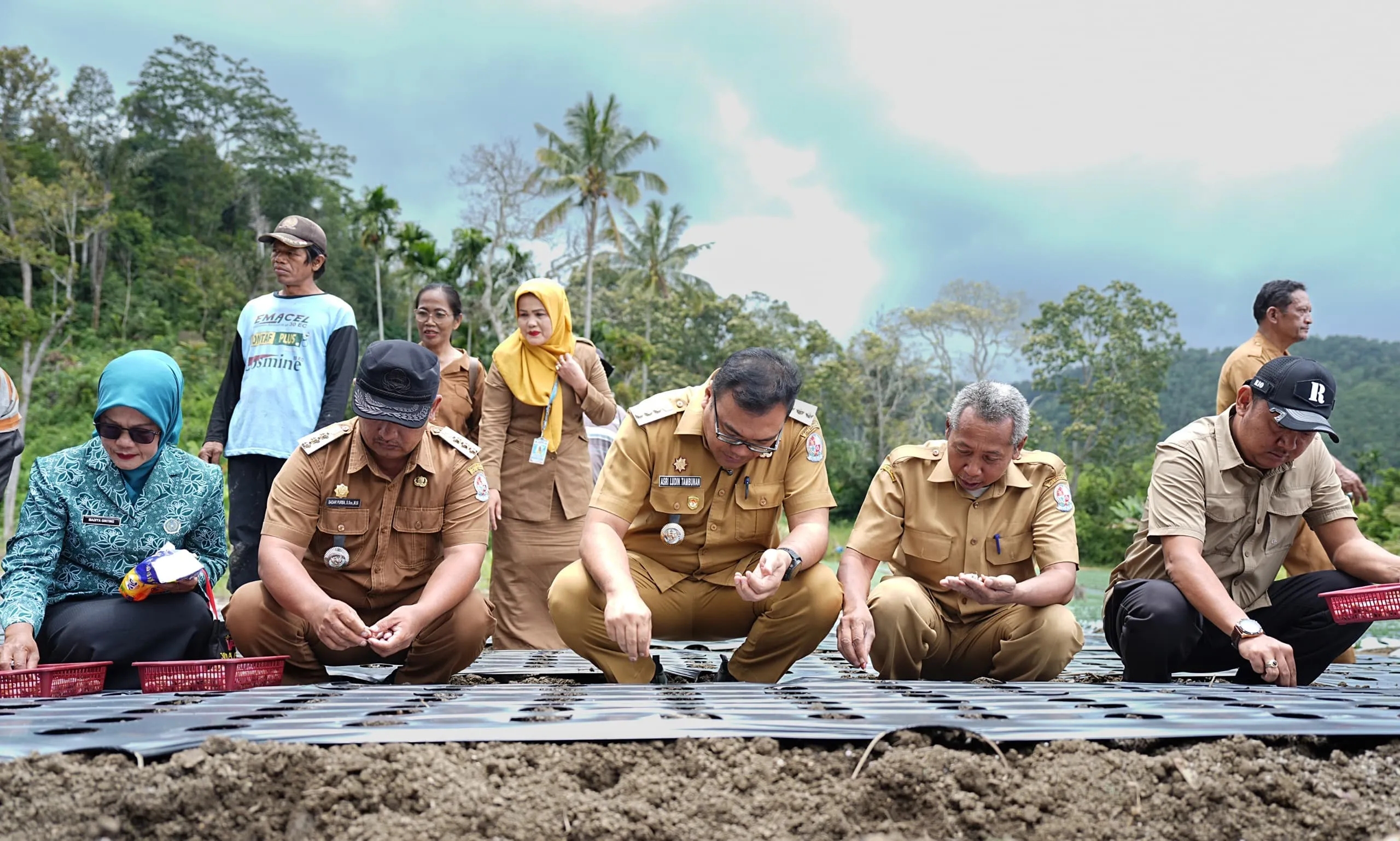 502 Ha Lahan TORA di STM Hulu akan Dipersiapkan Tanam Bawang