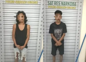 Polisi Ringkus Dua Pengedar Sabu di Pantai Cermin