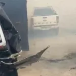 Diselimuti Asap Tebal, Truk dan Mobil Bertabrakan di Jalan Tol Binjai–Stabat