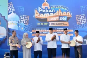 Pekan Ramadan Sumut 2026 Resmi Dibuka, Bobby Nasution Ajak Perkuat Ekonomi dan Kebersamaan