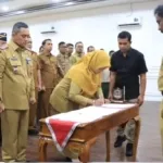 Penandatanganan Perjanjian Kinerja, Wali Kota Binjai Dorong Inovasi dan Efisiensi OPD