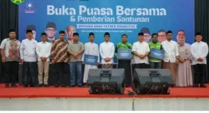 Buka Puasa, Wakil Walikota Meda Apresiasi Gerakan Sosial Matahari Pagi Indonesia