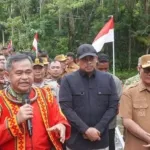 KASAD Maruli Simanjuntak Resmikan Jembatan Bailey di Boronadu Nisel