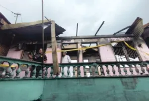 Diduga Korsleting Listrik, Empat Rumah di Medan Terbakar