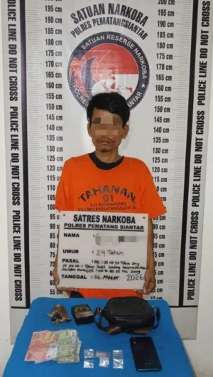Residivis Narkoba Kembali Ditangkap Polisi, 6 Paket Sabu Disita