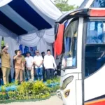 Wali Kota Medan Berangkatkan 4.000 Peserta Mudik