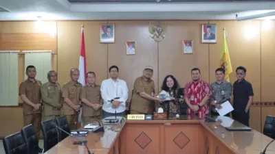Bupati Dairi Terima Kunjungan Tim Badan Pemeriksa Keuangan Perwakilan Provinsi Sumatera Utara