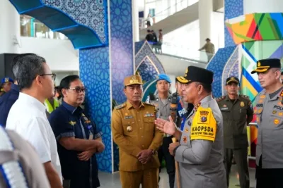 Kapolda Sumut Tinjau Bandara Kualanamu Jelang Mudik Lebaran 2026