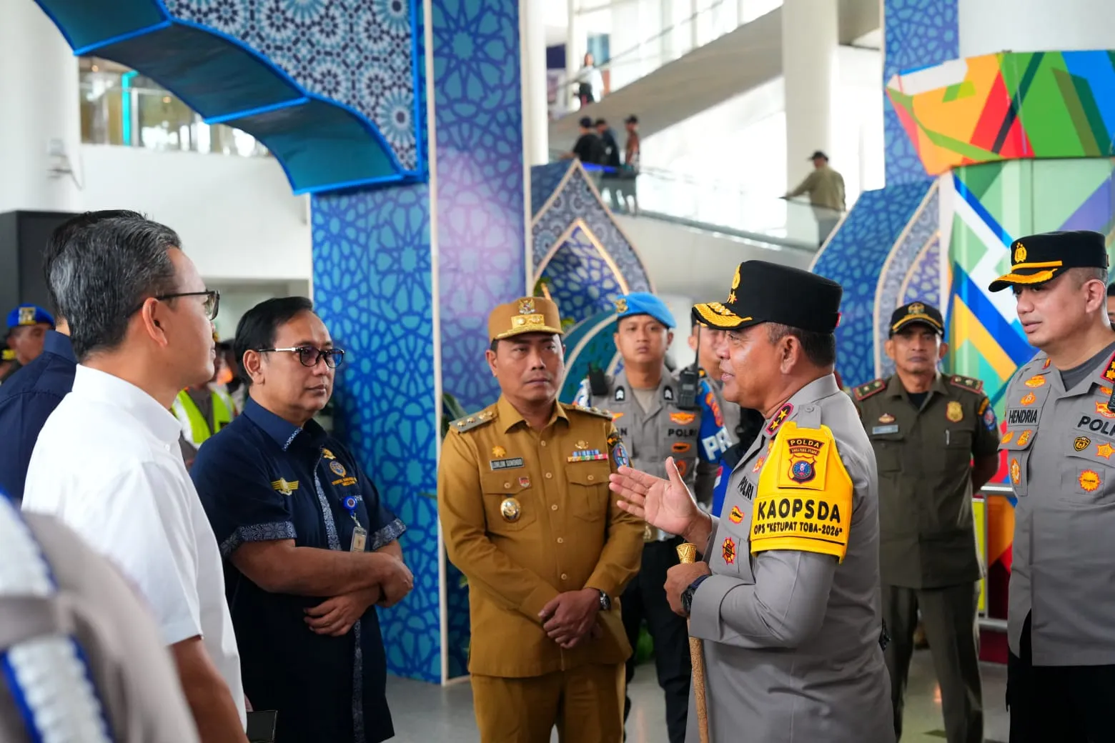 Kapolda Sumut Tinjau Bandara Kualanamu Jelang Mudik Lebaran 2026