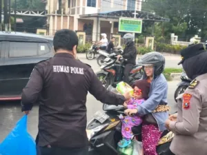 Polda Sumut Sediakan Layanan Kesehatan Gratis bagi Pemudik dan Sopir Bus