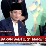 Hasil Sidang Isbat: Idulfitri 1447 Hijriah Jatuh Hari Sabtu 21 Maret