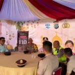 Kapolres Karo Terima Kunjungan Taruna Akpol Cuti di Pos Pam Ops Ketupat Berastagi