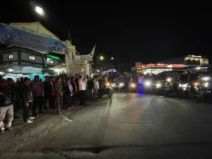 Ribuan Warga Meriahkan Pawai Takbiran di Kabanjahe