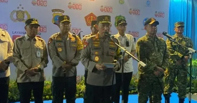 Kapolri-Panglima TNI Cek Pos Mudik di Medan, Imbau Pemudik Manfaatkan Rest Area