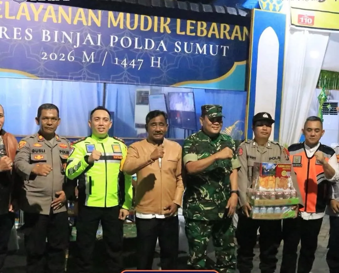Wali Kota Binjai Tinjau Langsung Pos Pam di Malam Takbiran