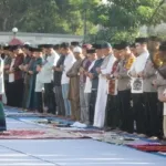 Memperkuat Iman dan Soliditas Personel, Polda Sumut Gelar Shalat Idul Fitri 1447 H