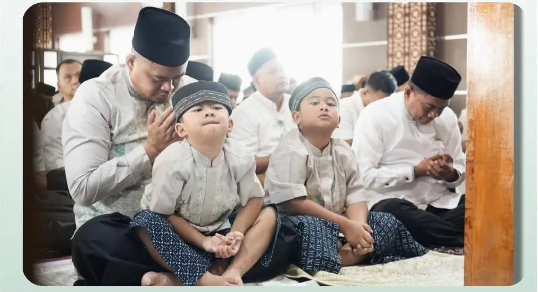 Gubernur Sumut Bobby Nasution Shalat Idulfitri 1447 H di Sergai