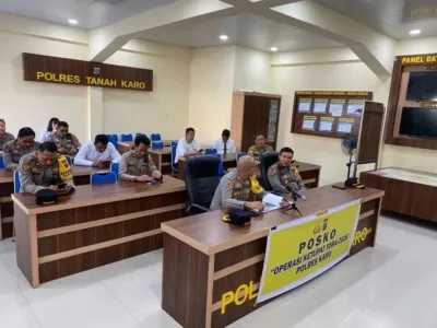 Arus Wisata dan Mudik Meningkat, Polres Karo Siagakan Personel di Jalur Rawan