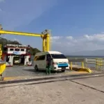 Arus Balik, Penyeberangan di Pelabuhan Kapal Ferry Jurusan Tigaras-Simanindo Ramai Lancar