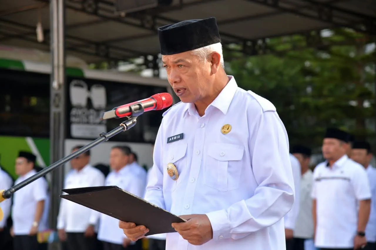 Usai Libur Lebaran Idulfitri, Wabup Bener Meriah Pimpin Apel ASN