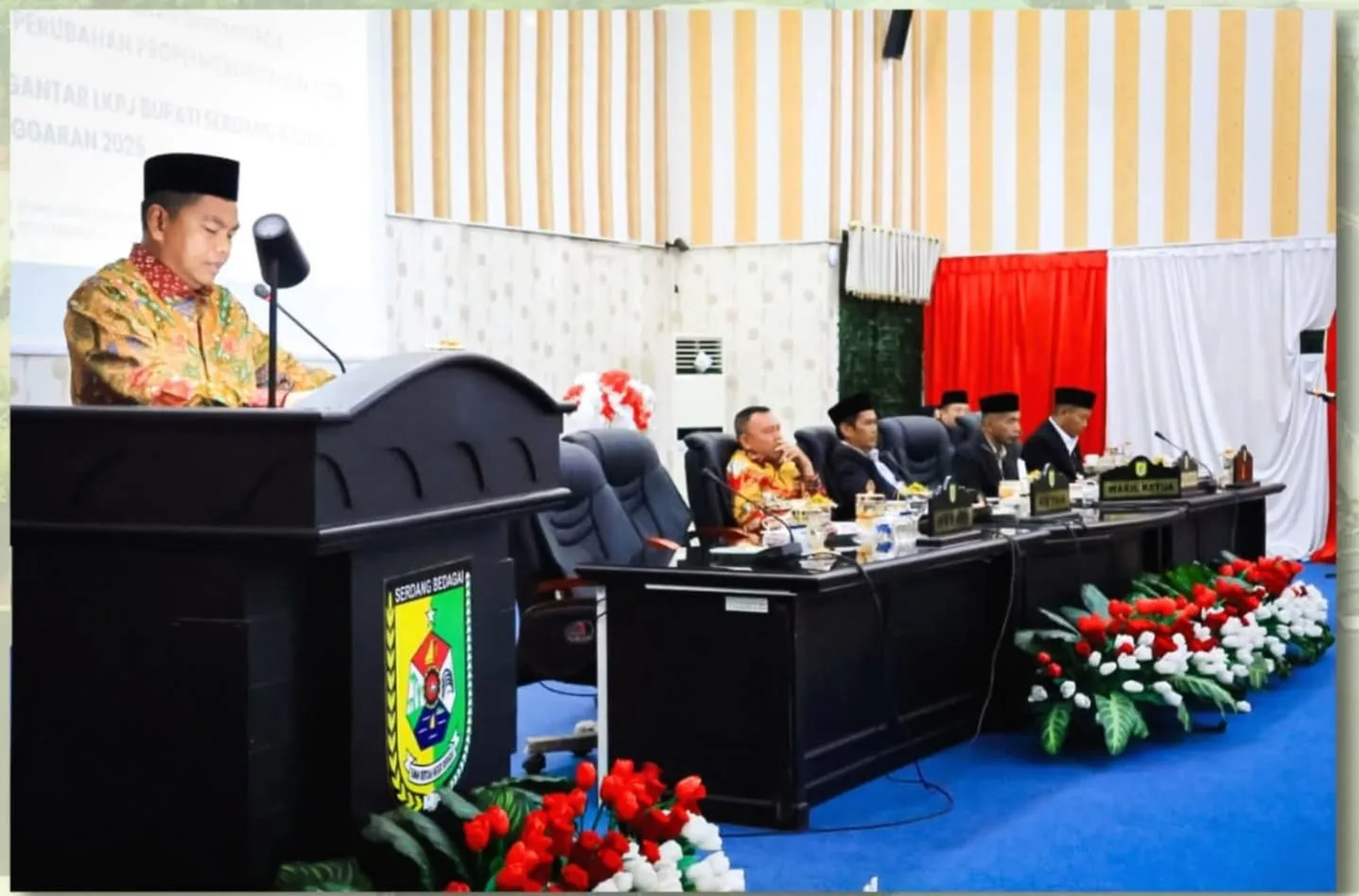 Bupati Sergai Sampaikan LKPJ 2025,  IPM Sergai Meningkat Signifikan