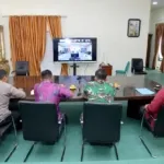 Secara Virtual, Bupati Bener Meriah Rakor pembahasan Update Data Perkembangan Hunian Tetap