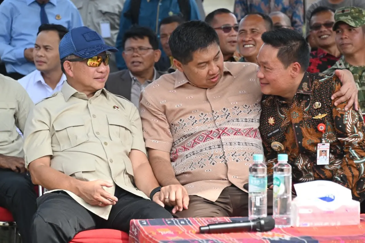 Menteri PKP dan Mendagri Tinjau BPSP di Humbahas