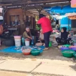 Pasca Lebaran, Pedagang di Pasar Pandan Keluhkan Sulitnya Dapatkan Ikan
