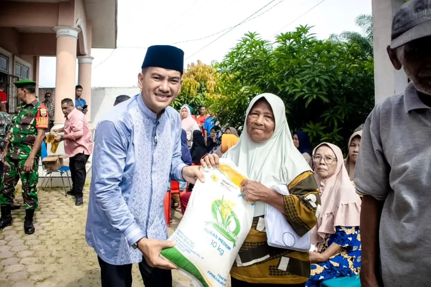 Tinjau Penyaluran Pangan, Walikota Tebingtinggi Tegaskan Harus Tepat Sasaran