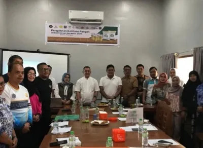 Sekda Kota Binjai Hadiri Sosialisasi Penyaluran Bantuan Pangan CPP