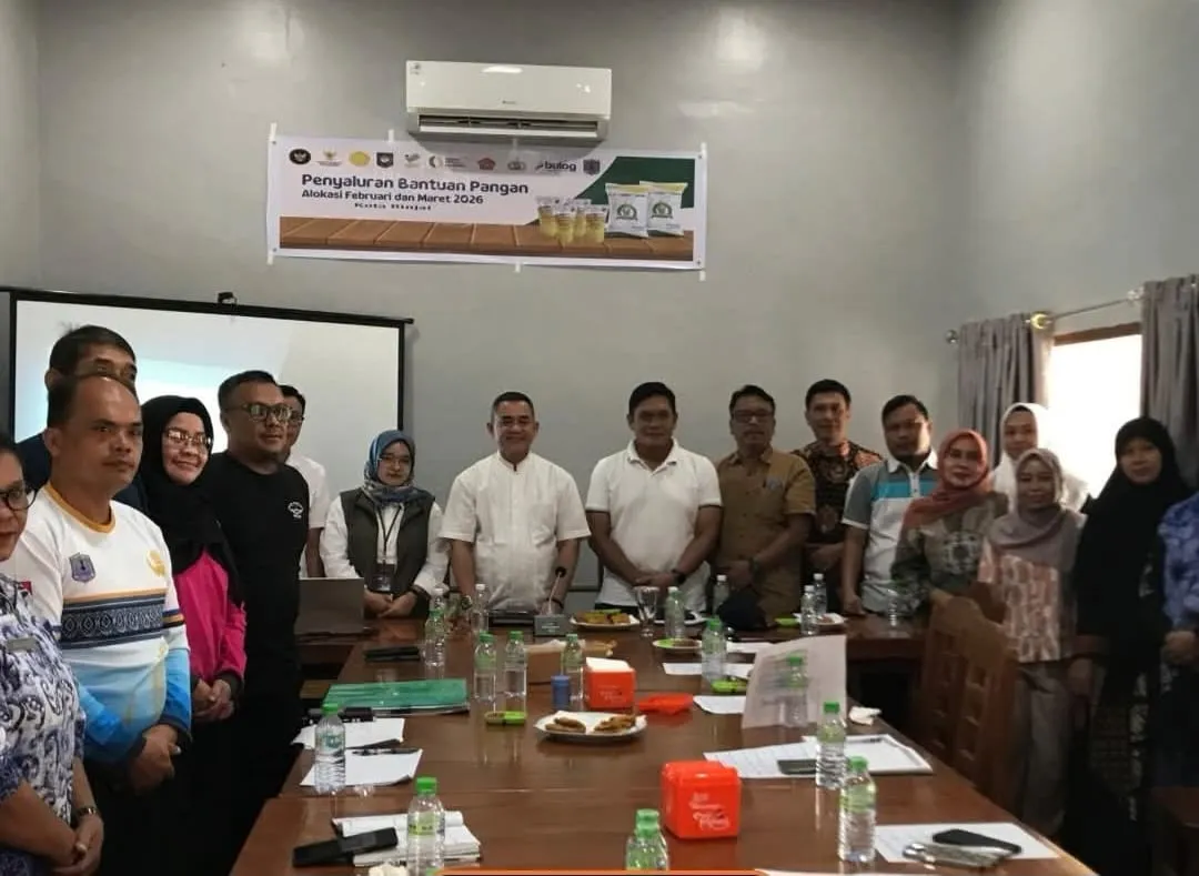 Sekda Kota Binjai Hadiri Sosialisasi Penyaluran Bantuan Pangan CPP