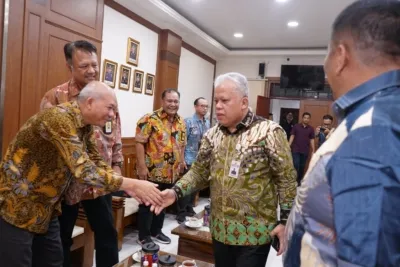 Kakanwil DJKN Sumut I dan II Kunjungi Kejati Sumut, Kordinasi Penegakan Hukum Bidang Perpajakan