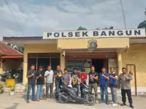 Polisi Tangkap Tiga Orang Terduga Pencuri Motor di Simalungun