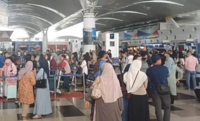 Tiket Penuh, Arus Balik Lebaran H+7 di Bandara Kualanamu Capai  27.498 Penumpang