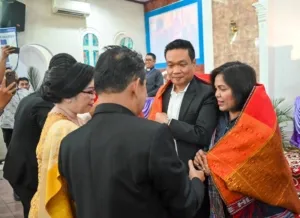 Bupati Humbahas Ikuti Penutupan Sinode dan Pelantikan Ephorus HKI