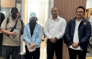 Mantan Kepala Kas BNI 46 Aek Nabara Bersama Temannya Ditangkap di Bandara Kualanamu