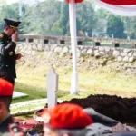 Panglima TNI Pimpin Upacara Pemakaman Militer Mayor Inf (Anm) Zulmi Aditya Iskandar