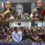 Sehari Ditunjuk Plh Kajari Karo, Herlangga Wisnu Murdianto Langsung Pimpin Rapat