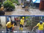 Pascabanjir, Damkar Medan dan SDABMBK Bersihkan Masjid hingga Jalan