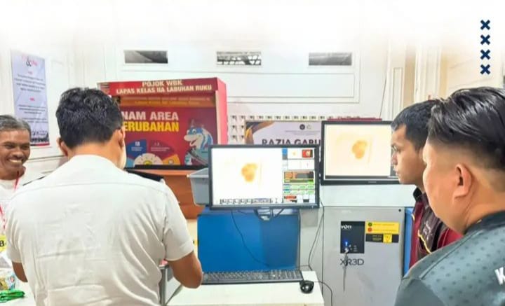 Beroperasi Kembali, Lapas Labuhan Ruku Perketat Pemeriksaan Barang Pengunjung