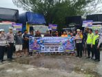 Hari Keenam Operasi Patuh Toba 2026, Polres Karo Periksa Kelayakan Bus